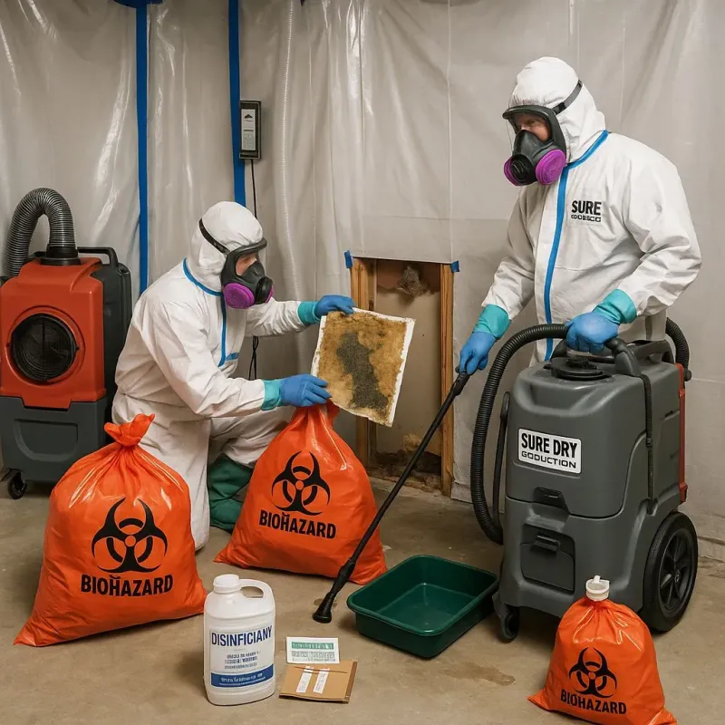 Contaminated Water Handling Protocols process in Orland, CA